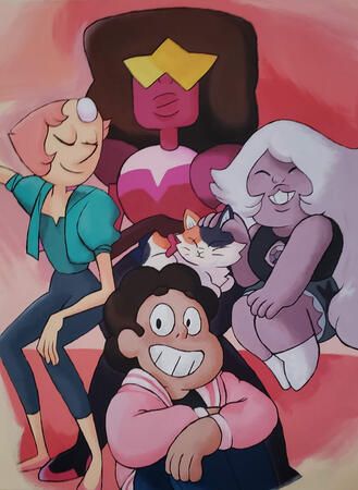 Steven Universe Portrait Recreation